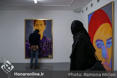 افتتاح نمایشگاه آثار فرشید مثقالی در گالری اعتماد