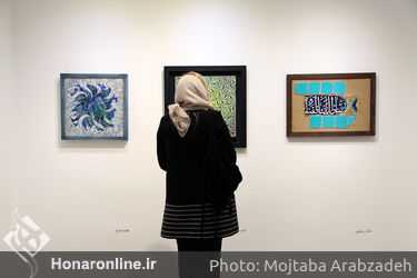 نمایشگاه "بهاریه" آثار نقاشی‌خط پیشکسوتان در گالری هپتا‎