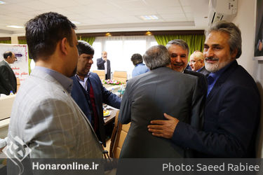دیدار مدیران معاونت امور هنری با وزیر ارشاد