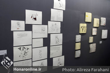 نمایشگاه گروهی هنرمندان در گالری ثالث