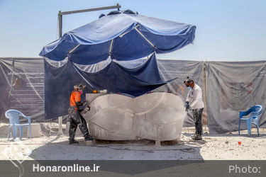 نخستین سمپوزیوم مجسمه‌سازی گل‌گهر (1)