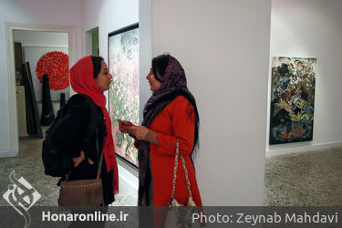 نمایشگاه نقاشی الهام نفیسی در گالری هما
