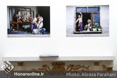 نمایشگاه عکس پدربزرگ مادربزرگ در باغ موزه هنر ایرانی