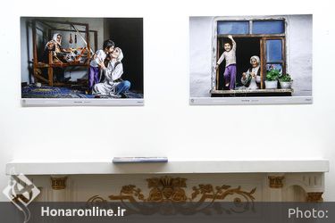 نمایشگاه عکس پدربزرگ مادربزرگ در باغ موزه هنر ایرانی