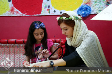 دومین روز جشنواره هنرهای تجسمی کودک و نوجوان در هنرکده لنا