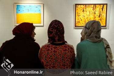 افتتاح نمایشگاه نقاشی های مریم حیدرزاده در گالری شکوه