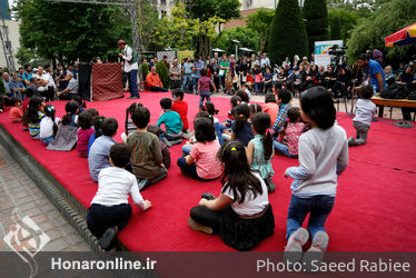 جشن خانه تئاتر در فضای باز خانه هنرمندان2