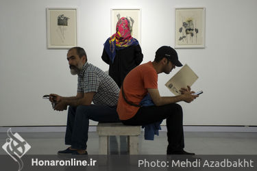نمایشگاه آثار نازیلا مقدم در گالری هور