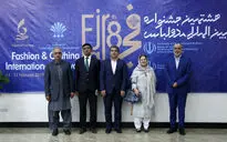 افتتاحیه بخش بین‌الملل هشتمین جشنواره مد و لباس فجر در چابهار