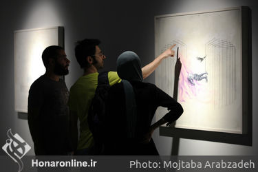 نمایشگاه آثار مهرداد کریمی در گالری آ