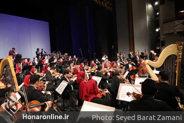 کنسرت ارکستر سمفونیک تهران به رهبری و مدیریت هنری شهرداد روحانی