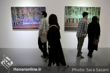 نمایشگاه آثار سمانه وفایی در گالری اعتماد نگارستان