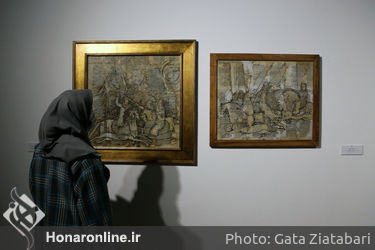 بازدید از "نمایشگاه ارمغان" و "عکس مفهومی" در موزه هنرهای معاصر 
