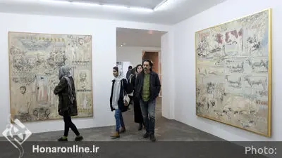 افتتاح نمایشگاهی گروهی با نمایشگاه گردانی فریدون آو در گالری اُ
