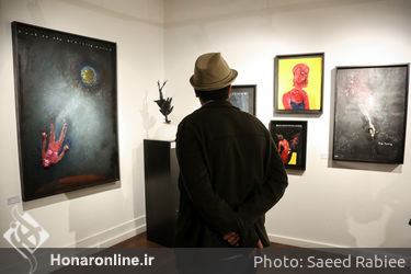 نمایشگاه نقاشی ناصر پلنگی و لباس بهنود جواهرپور در گالری آریانا 