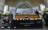 بدرقه پیکر ابوالفضل زرویی‌نصرآباد به خانه ابدی 