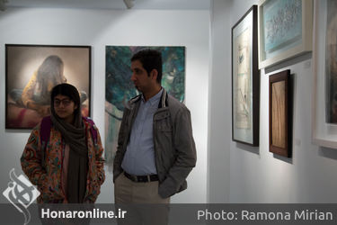 نمایشگاه سالانه گالری هنری فرشته در نگارخانه شهر کتاب فرشته