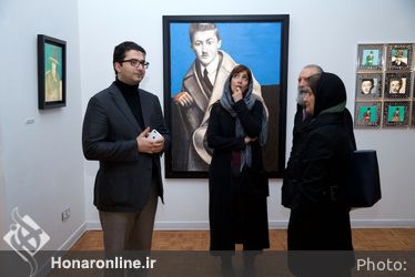 نمايشگاه آثار قاسم حاجی‌زاده در گالری شهریور