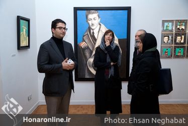 نمايشگاه آثار قاسم حاجی‌زاده در گالری شهریور