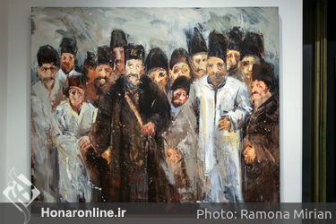 نمایشگاه نقاشی حسین شاه‌طاهری درآرت سنتر باغ