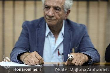 نشست خبری پرویز تناولی و شیرهای ایران در موزه هنرهای ایران
