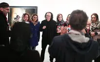 نمایشگاه نقاشی واحد خاکدان در گالری ماه