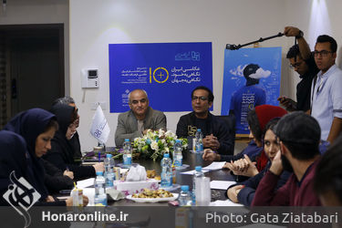 نشست خبری ششمین دوره "10 روز با عکاسان ایران" در خانه هنرمندان ایران 2