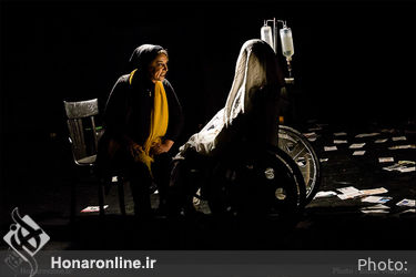 نمایش "توهم" در   پلاتو اجرا تئاتر شهر  