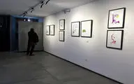 نمایشگاه آثار بهرام دبیری در گالری سهراب