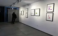 نمایشگاه آثار بهرام دبیری در گالری سهراب