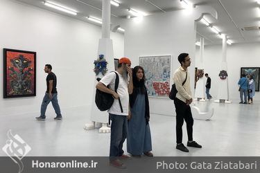 نمایشگاه آثار علی اکبر صادقی در گالری مدار موازی
