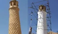 نمای فاقد اصالت منار مسجد پامنار پاک‌سازی شد / جوابیه میراث فرهنگی به شایعه از بین بردن یک اثر تاریخی 