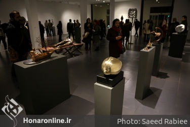 افتتاحیه نمایشگاه سه نسل از مجسمه سازان معاصر ایران در گالری ایرانشهر