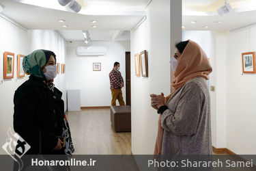 نمایشگاه نقاشی فرنوش امینی نسب در گالری بهارک