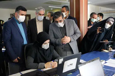 بازدید وزیر ارشاد از دومین نمایشگاه مجازی کتاب | خبرهای خوش برای تامین کاغذ 