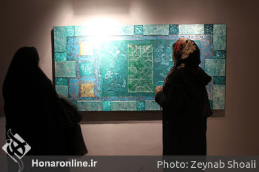 نمایشگاه نقاشی لیلی زرقانی در نگارخانه نگر