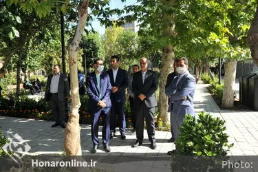 افتتاحیه پیاده‌راه استاد شهریار