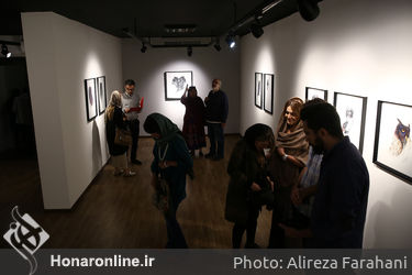 نمایشگاه آثار کامبیز درم بخش و سهیل حسینی در گالری آ