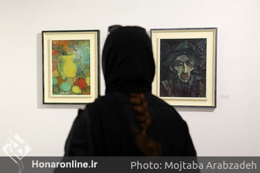 نمایشگاه نقاشی های ابراهیم فرجی در گالری هور‎