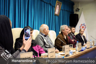 نشست خبری سریال "بانوی عمارت" در سالن همایش‌های بین‌المللی صداوسیما