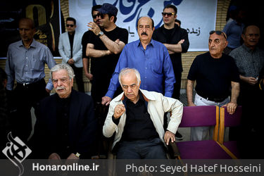 مراسم تشییع پیکر "حسین عرفانی" دوبلور پیشکسوت