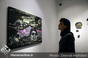 نمایشگاه نقاشی و چیدمان ملاحت محب‌خواه در گالری شیرین