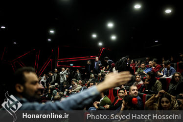 مراسم رونمایی سریال "رقص روی شیشه" در پردیس سینمایی کوروش