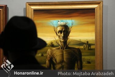 مراسم افتتاحیه نمایشگاه مروری بر آثار و زندگی علی اکبر صادقی در موزه هنرهاي معاصر