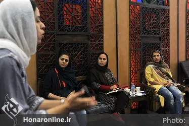 ورکشاپ نقالی دکتر پرویز ممنون در موسسه توسعه هنرهای معاصر