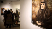 Behbaz Behnamfar Paintings in View in Negar Gallery