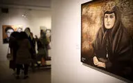 Behbaz Behnamfar Paintings in View in Negar Gallery