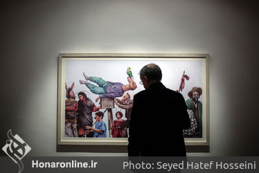 نمایشگاه نقاشی کیان وطن در گالری هما