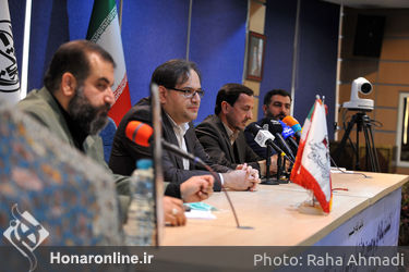 نشست خبری سومین جشنواره سراسری تئاتر سردار آسمانی در تئاتر شهر