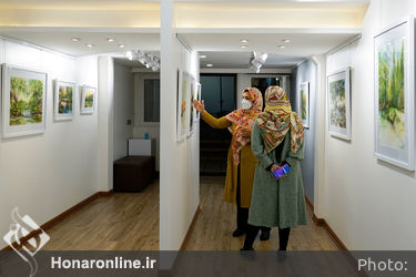 نمایشگاه نقاشی‌های نرگس عباسی در نگارخانه بهارک